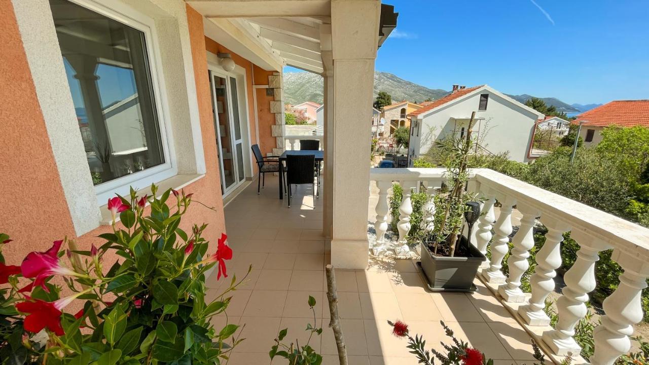 Villa Senija Оребич Екстер'єр фото